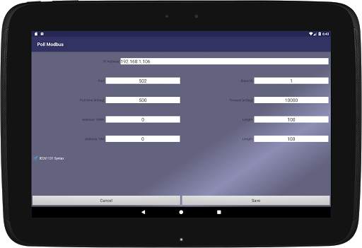 Poll Modbus screenshot 15