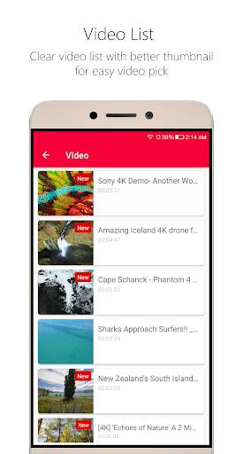 ViK Player : Ultra HD Video Pl screenshot 3
