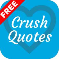Crush quotes - love quotes for him and her logo