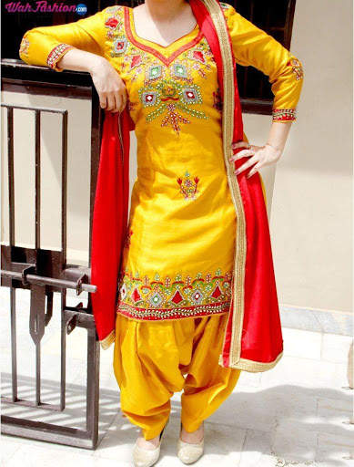 Patiala Shahi Suit Designs HD (Offline) screenshot 4