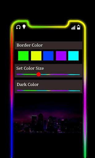 Border Light Mobile Theme 2020 screenshot 3