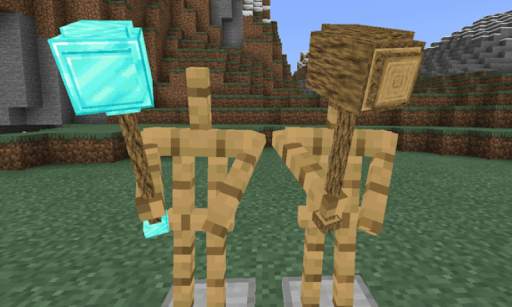 3D Mining Hammers Craft Mod for MCPE screenshot 1