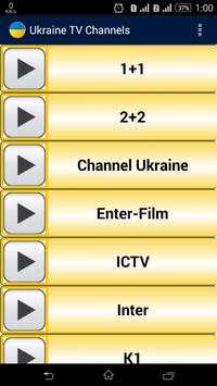 Ukraine TV Channels स्क्रीनशॉट 1