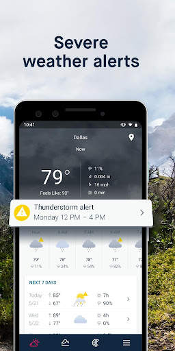 WeatherPro: Forecast, Radar & Widgets screenshot 4