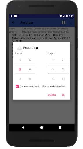 Internet Radio Player Recorder screenshot 3