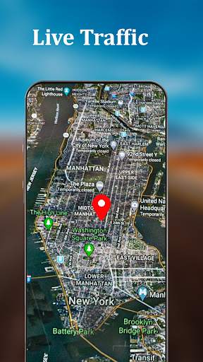 Gps Navigation Live Maps – Speedometer & Compass screenshot 1