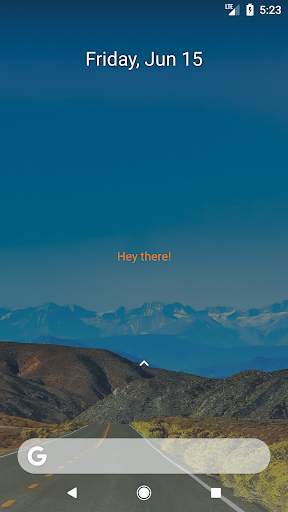 Text Live Wallpaper screenshot 1