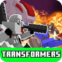 Mod robots transformers for minecraft logo