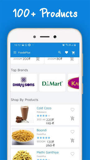 FoodsPlus - Snacks, Namkeen, Nasta, Sweets screenshot 1