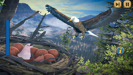Flying Bird Eagle Simulator 3D screenshot 1