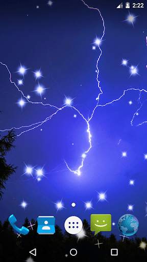 Thunderstorm Live Wallpaper screenshot 2