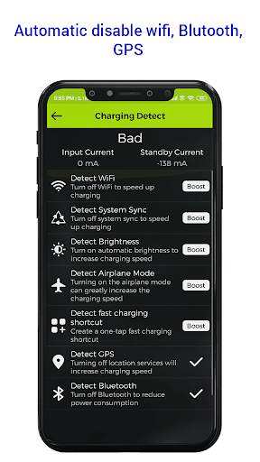 Turbo Charging: Set one tap Super Fast Charging screenshot 6