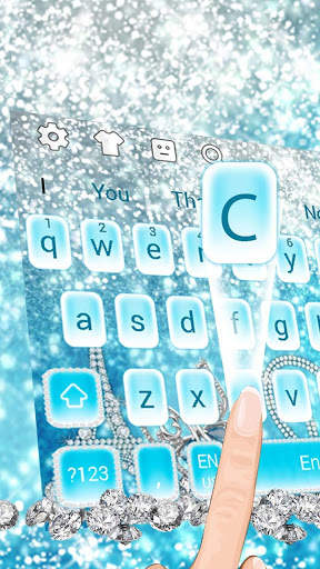 Love Tower Glitter Keyboard screenshot 3