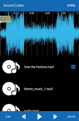 MP3 Cutter and Audio Cutter screenshot 4