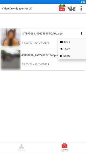 Video downloader for VK - Vkon screenshot 4