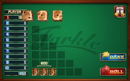 Permainan Dadu Farkle screenshot 5