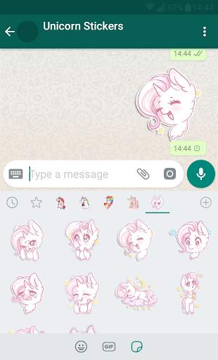 New WAStickerApps 🦄 Unicorn Stickers For WhatsApp screenshot 1