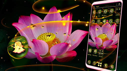 Water Lilies Launcher Theme screenshot 2