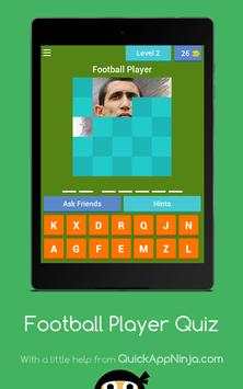Football Player Quiz screenshot 14