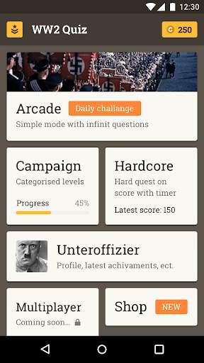 WW2 Quiz (World War 2 History) screenshot 1