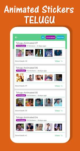 Telugu Stickers & Punch Audio Dialogues screenshot 2