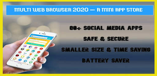 Multi Web Browser 2020 - A mini app store screenshot 6
