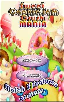 Sweet Cookie Jam Crush Mania screenshot 1