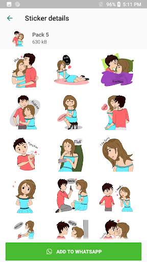 WAStickerApps - Love Stickers for WhatsApp screenshot 4