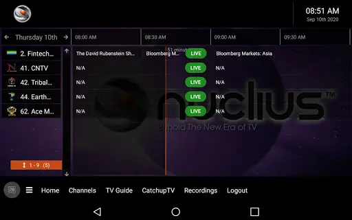 Nuclius TV - Stream Live TV & Movies screenshot 2