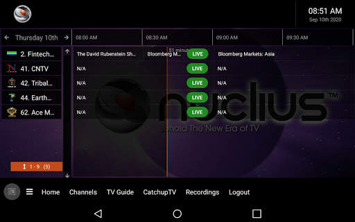 Nuclius TV - Stream Live TV & Movies screenshot 2