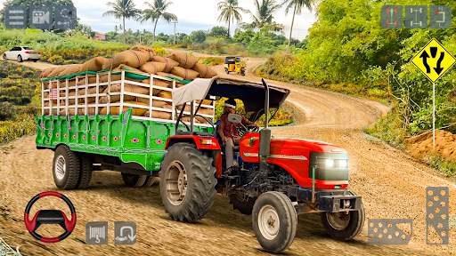 Farming Tractor Trolley Sim 3D 2 تصوير الشاشة