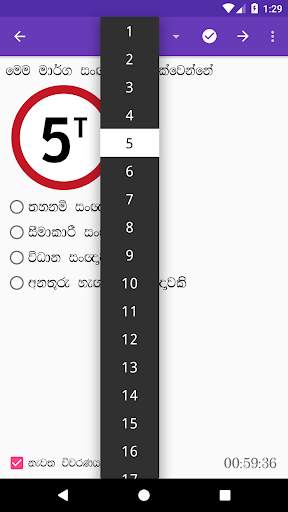 Sri Lanka Driving Exam screenshot 16