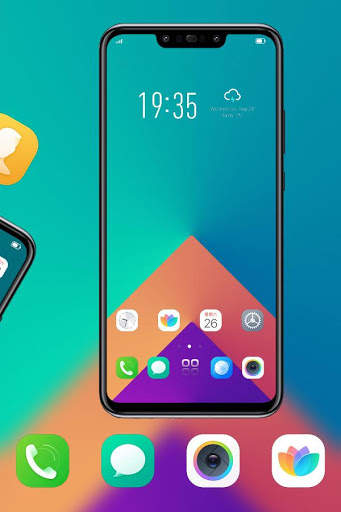 Abstract theme flat design screenshot 3