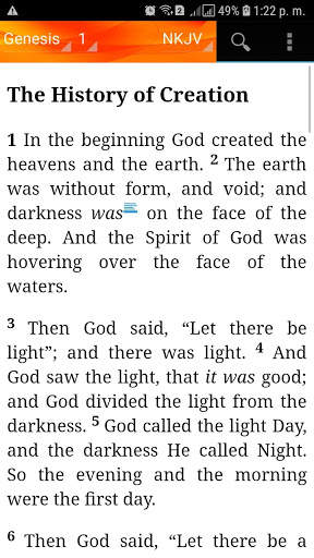 Holy Bible New King James Version(NKJV) screenshot 1