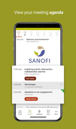 Sanofi Meetings & Events 4 تصوير الشاشة