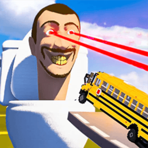 Cars vs Skibidi Toilet Game icon