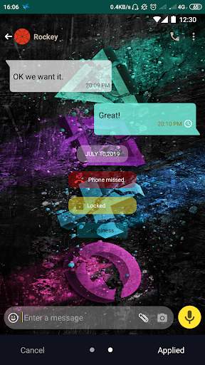 GB WA Aero Blue screenshot 2
