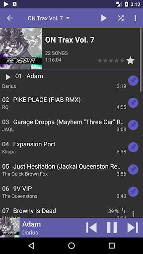 Astiga - Your online cloud music player screenshot 2