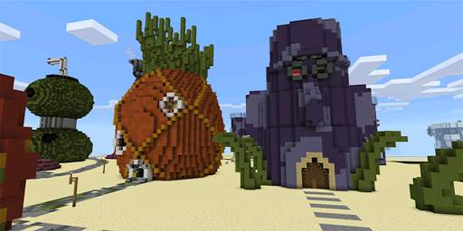 Bikini Bottom Maps for Minecraft screenshot 1