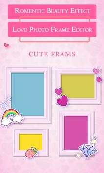 Romentic Beauty Effect Love Photo Frame Editor 5 تصوير الشاشة