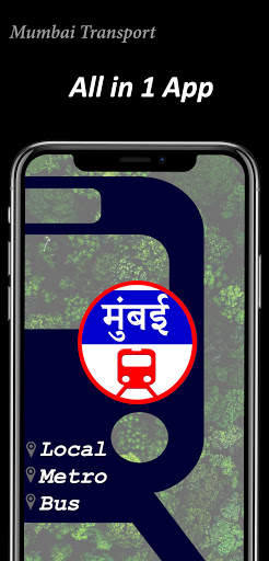 Mumbai Local Trains route map & Bus App screenshot 2