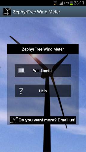Zephyrus Basic Anemometer screenshot 1
