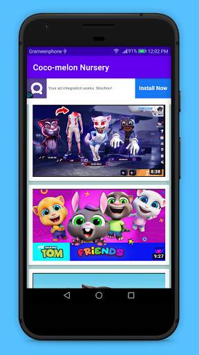 Cartoon Video - Talking Tom Cartoon screenshot 1