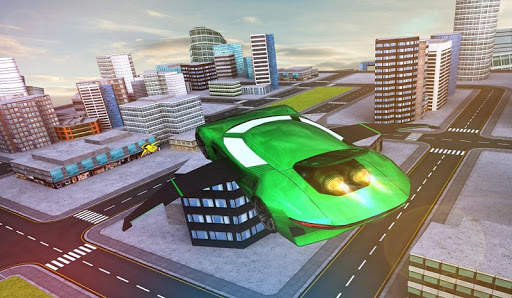 Flying Racing Car Simulator screenshot 1