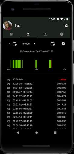 WhatsZee - Online Status Notifier Last Seen screenshot 3