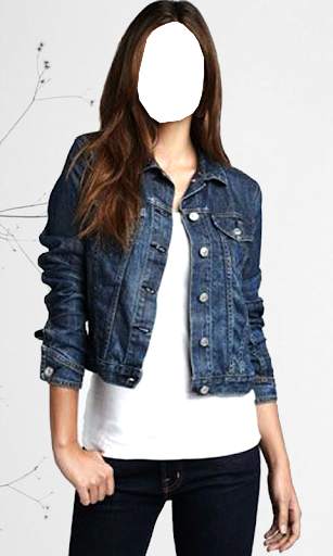 Women Jeans Jacket Photo Montage скриншот 14