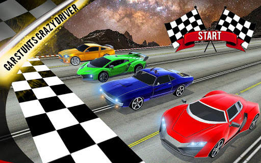 Space Car Stunt Drive 2018: Real Speed Bump Racing screenshot 10