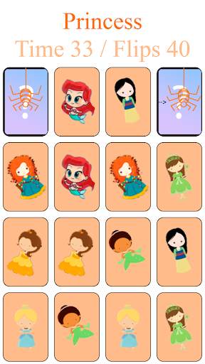 Memory Game - Princesses screenshot 3