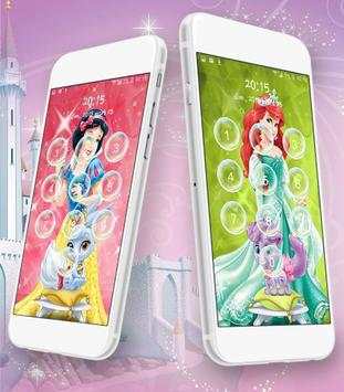 Disney Princess Lock Screen Phone Free screenshot 1