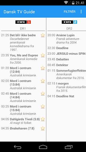 Dansk TV Guide screenshot 1